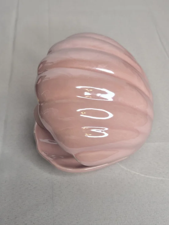 Pink Ceramic Clam Shell LED Decor NEW - Picture 7 of 14